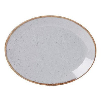 Porcelite Seasons Oval Plates 30cm/11.8" - Coffeecups.co.uk