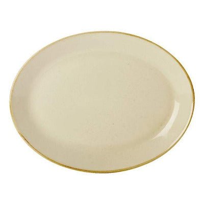 Porcelite Seasons Oval Plates 30cm/11.8" - Coffeecups.co.uk