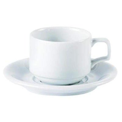 Porcelite Stacking Cup 7oz/200ml - Coffeecups.co.uk