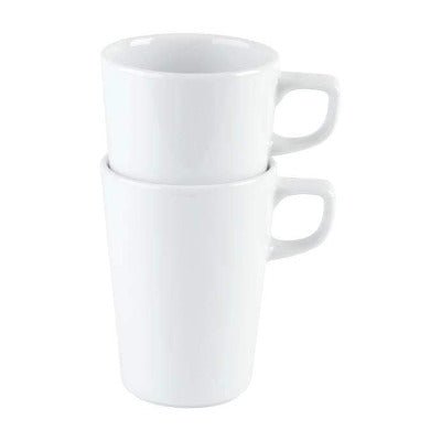 Porcelite Stacking Latte Mug 12oz/340ml - Coffeecups.co.uk