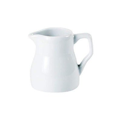 Porcelite Traditional Milk Jug 5oz/142ml - Coffeecups.co.uk