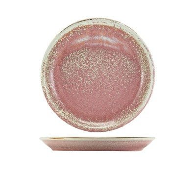 Terra Porcelain Rose Coupe Plate 24cm - Coffeecups.co.uk