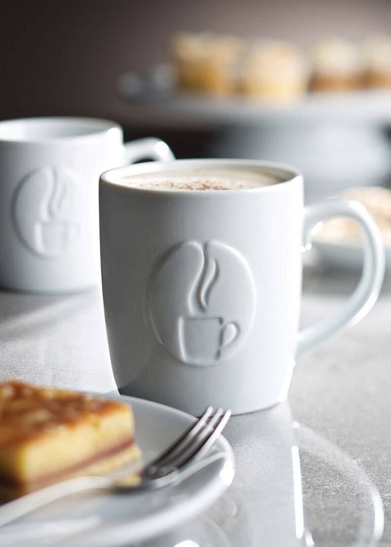 Titan Java Embossed Mug 13oz - Coffeecups.co.uk