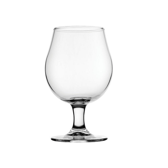 Toughened Draft Stemmed Beer Glass 16.75oz/480ml (CE Marked) Lined at 2/3rd Pint - Coffeecups.co.uk